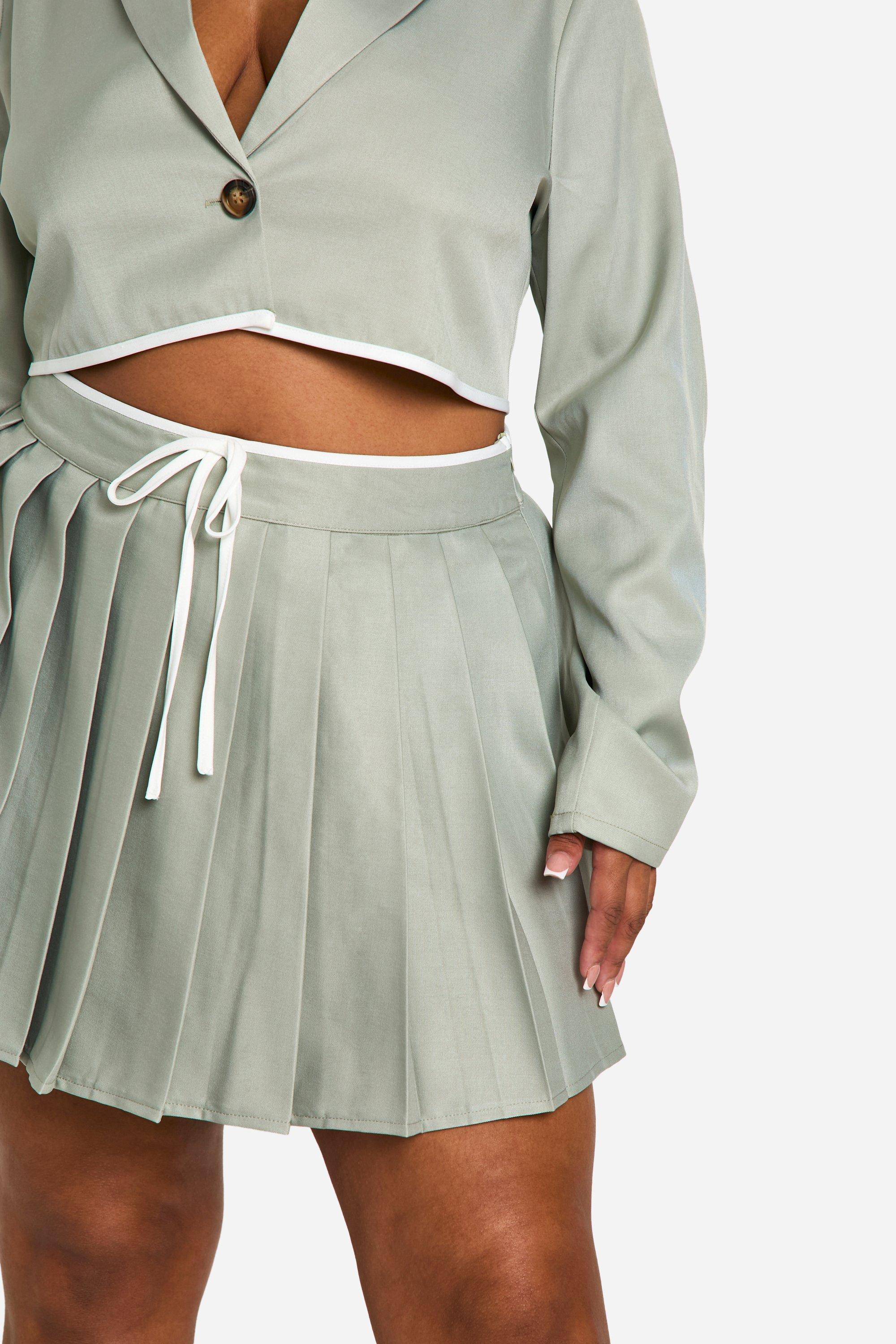 Boohoo jupe plissée hotsell